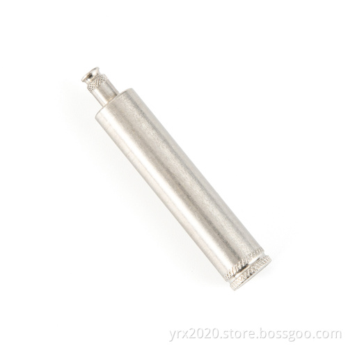 Metal Shaft With Knurl Step Groove Lathed Turned
